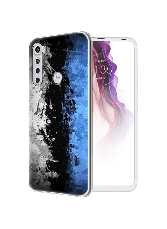 Generic - back cover for Motorola One Fusion Plus (Silicone_Multi-Coloured) - Image 1