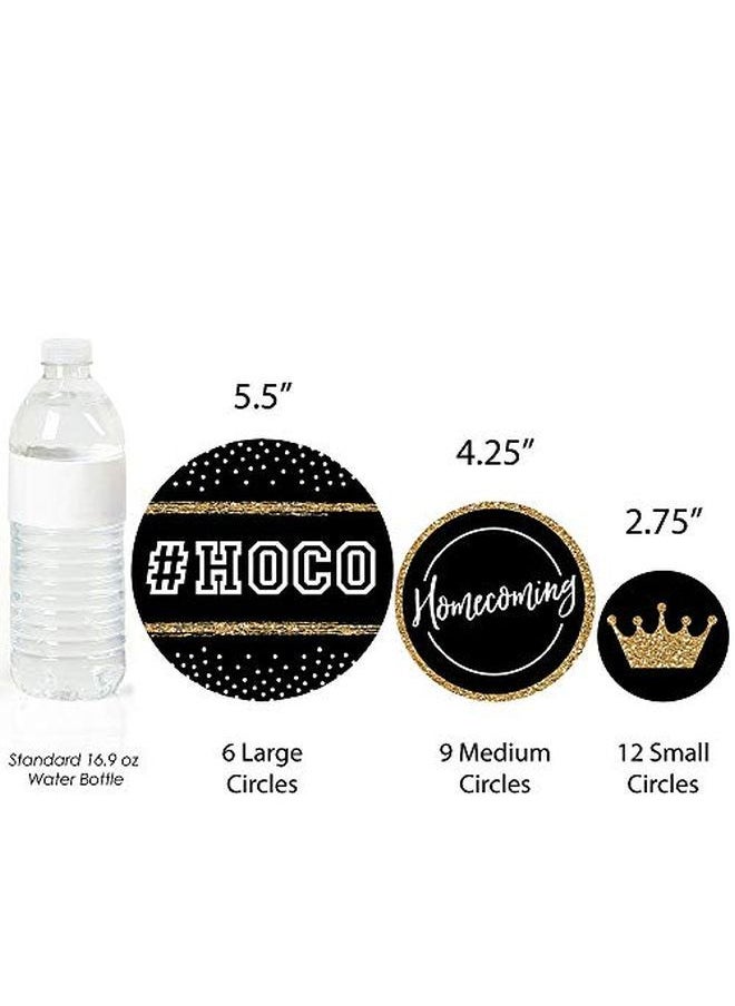 Big Dot of Happiness Hoco Dance Homecoming Giant Circle Confetti Party Decorations Large Confetti 27 Count  - Image 3