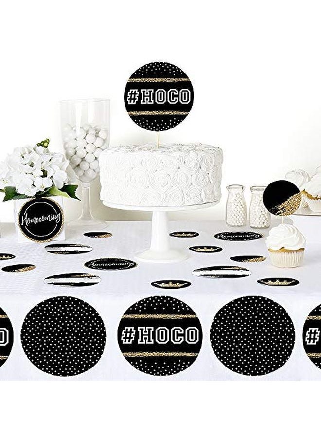 Big Dot of Happiness Hoco Dance Homecoming Giant Circle Confetti Party Decorations Large Confetti 27 Count  - Image 4