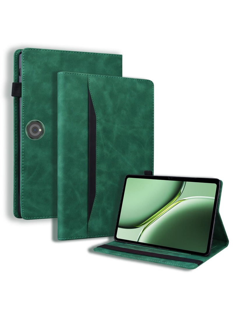 Case for OnePlus Pad 2 Case OnePlus Pad Pro Case with Stand Function OnePlus Pad Pro 12.1/OnePlus Pad 2 Tablet case with Card Holder (Green)  - Image 1