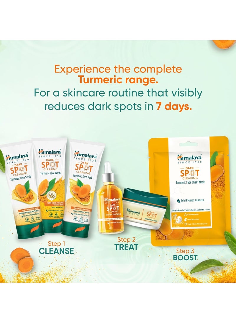 Himalayan Himalaya Dark Spot Clearing Turmeric Face Wash Reduce dark spots in 7 days Organically sourced and Cold-pressed turmeric 100ml - Image 4