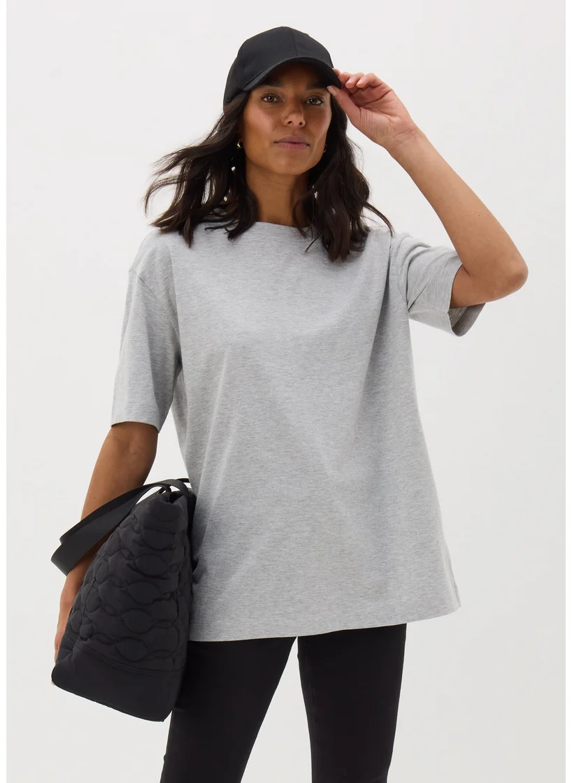 Matalan Grey Oversized T-Shirt