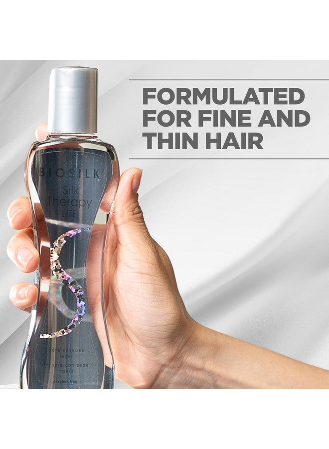 بيوسيلك بيو سيلك سيلك ثيرابي لايت، علاج لإعادة بناء الشعر يُترك على الشعر لتنعيمه، خالي من الكبريتات والبارابين والقسوة، 5.64 أونصة - Image 4