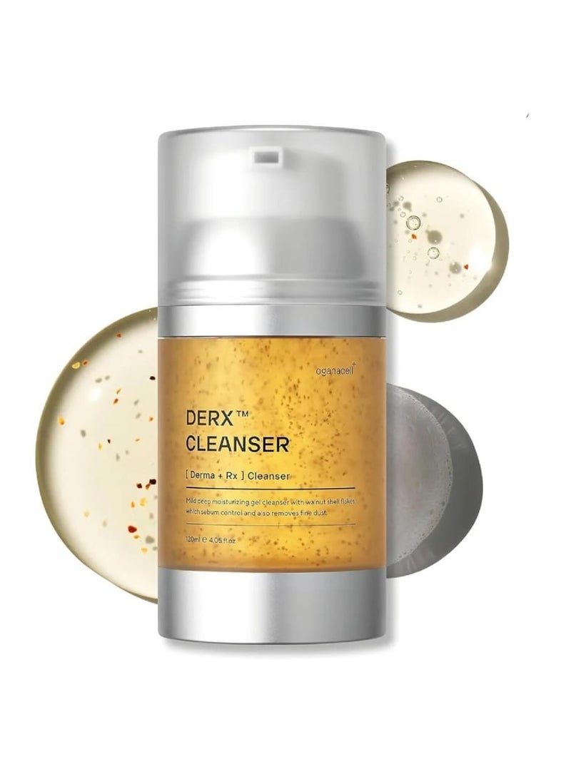 Walnut Cleanser 4.05fl oz Pore Reducing Deep Cleansing Face Scrub Wash for Large Pores Korean Skin Care Peptides Amino Acids