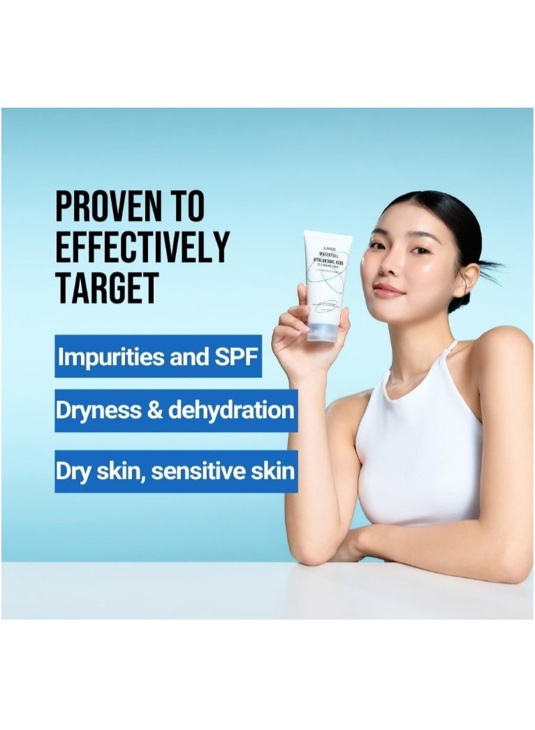JUMISO Waterfull Hyaluronic Acid Cleansing Foam 20ml - Image 2
