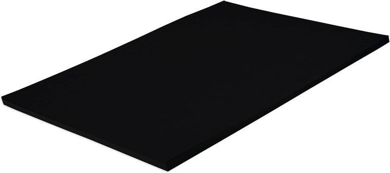 FIS® Colored Cards, German Origin, 160 Gsm, A3 Size (29.7x42.0cm), Pack of 50 Sheets, Black - Image 2