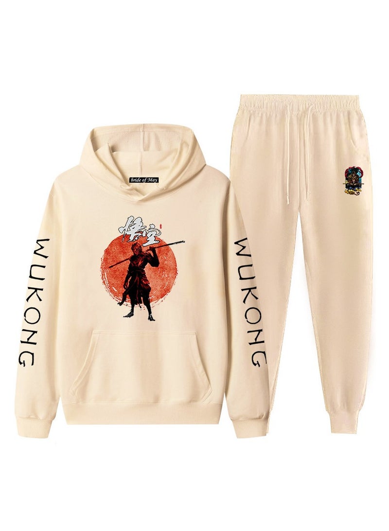 MQD Black Myth Wukong Hoodie Pants Set 