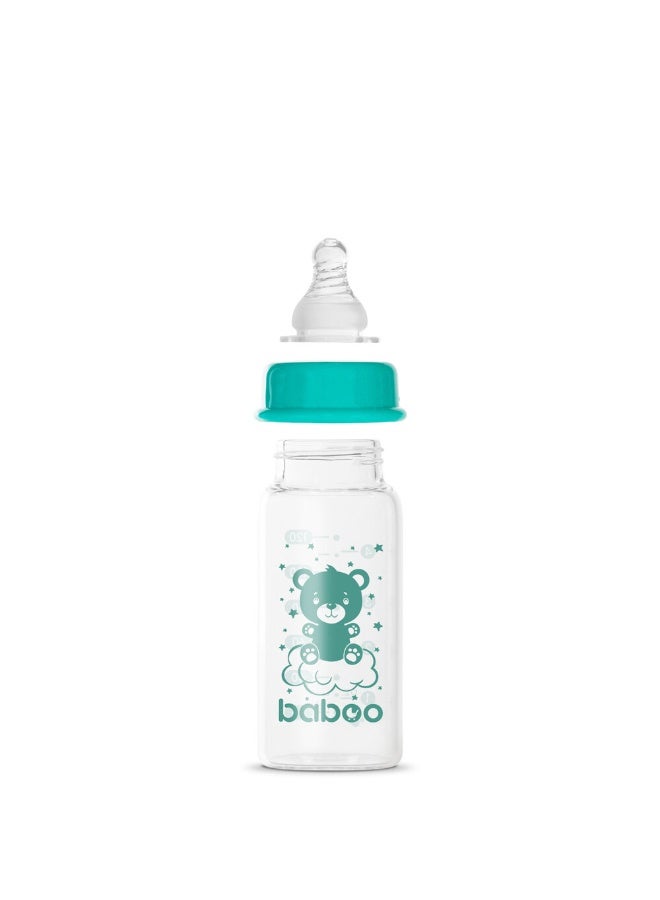 Baboo - Anti-Colic Glass Feeding Bottle - Pack of 2 - 120ml - Image 4