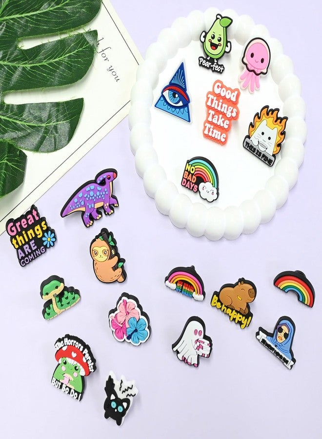 XHAOYEAHX 30 PCS Cute Pins Bulk, Funny Backpack Aesthetic Lapel Badge Pin Set Brooch Pin for Backpacks, Hats, Bags - Image 5