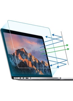 2 Pack Anti Blue Light Matte Laptop Screen Protector Compatible With 2016 2019 Macbook Pro 15 Model A1707 A1990 Eye Protection Anti Glare And Anti Scratch Screen Filter