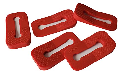 Vadiff 2025 Mom's Choice Winner- Gas Stove Knob Locks - Red Silicone Stove Knob Safety Covers for Toddlers, Pets - Child Proof Universal Size Knobs - Baby Proofing Protectors for Electric Stoves- 5Pcs - Image 1