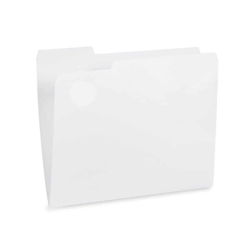 Blue Summit Supplies 100 Grayscale File Folders, Letter Size, 1/3 Cut Tab, Modern Gray, Black, and White Folder Assortment, Great for Organizing and Easy File Storage, 100 Per Box - Image 5