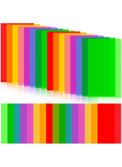 32 Pieces Colored Overlays For Dyslexia, Guided Reading Highlight Strips, Colored Overlay Reading Tracking Rulers For Dyslexia Irlens, Adhd And Visual Stress