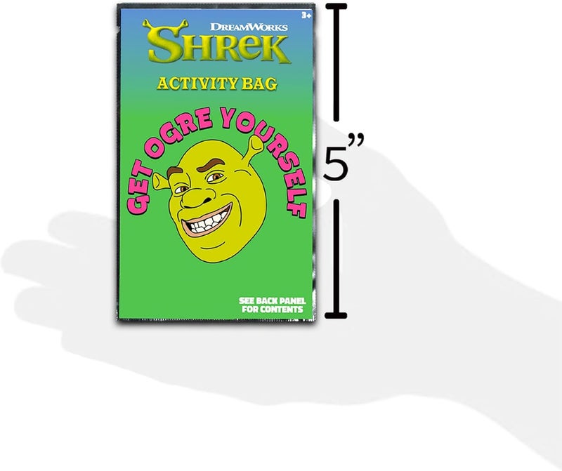 DreamWorks Shrek Birthday Party Favors Set  Bundle with 24 Shrek Play Packs  Mini Coloring Books Stickers and More for Goodie Bags Shrek Party Supplies - Image 3