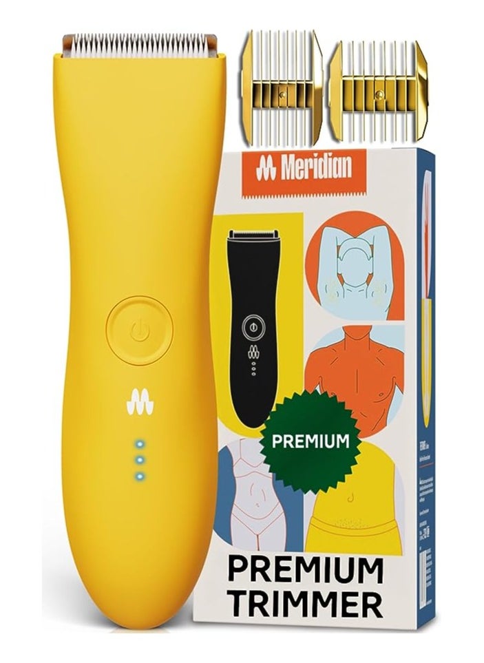 Meridian MERIDIAN Premium Trimmer for Men and Women, USB C Charging, Travel Lock, 6 Colors Available, Solar  - Image 1