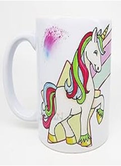 EVAN Unicorn Mug Tea Cup Glossy Finish Design Gift for Unicorn Lover Kids Friend Brother Sister Friends