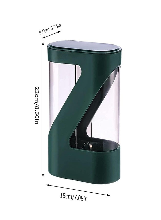 Styxon Wall-Mounted Disposable Cup Dispenser with Dustproof Cover Self Adhesive Pull Type Double Tube Water Paper Cup Holder Wall Mount Cup Rack for Home & Kitchen - Random Color - Image 5
