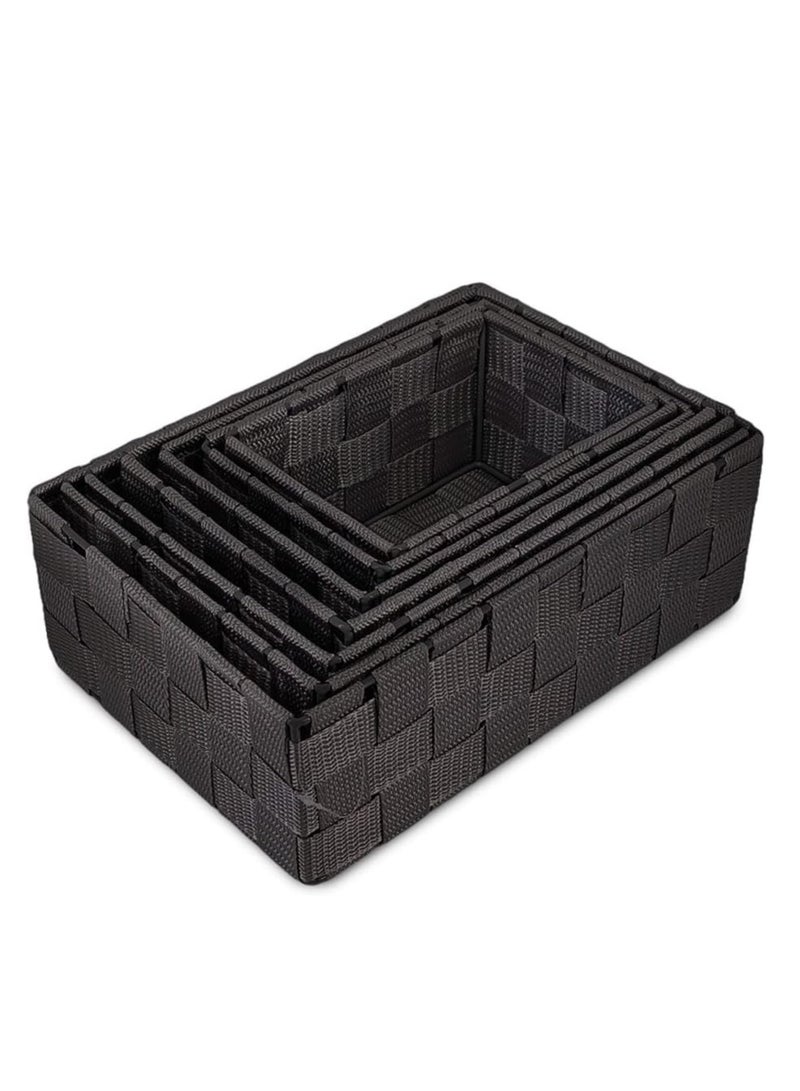 مجموعة صناديق تخزين رفوف متعددة الاستخدامات (7 قطع) (خلفي) - Image 1