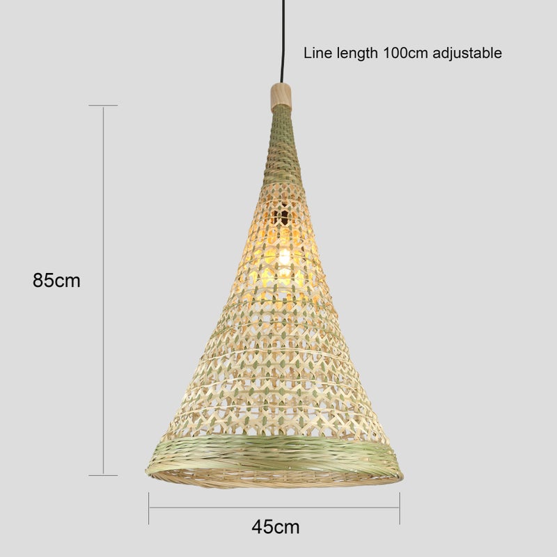 علاقي قش مفرد هامر E27 قطر 45 سم - Image 2