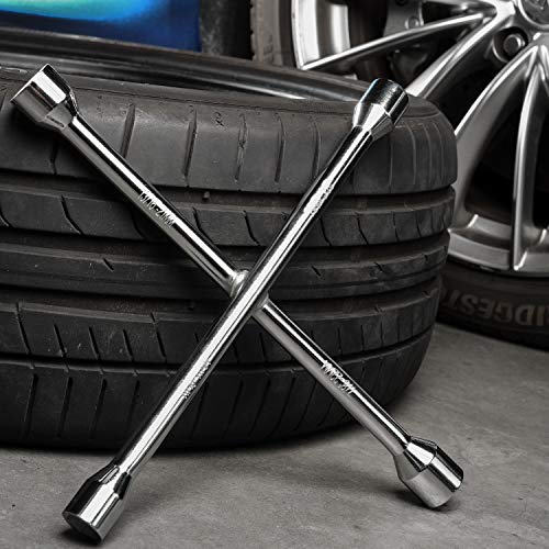 EPAuto مفتاح صواميل ثقيل 14 بوصة، مفتاح صليب 4 اتجاهات - Image 4