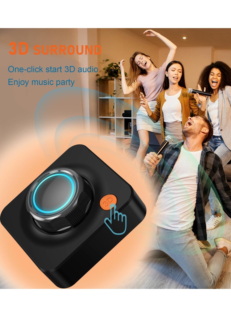 SYOSI Bluetooth Audio Receiver Adapter, Bluetooth 5.1 Audio Receiver Adapter, 3D Surround Stereo Audio Receiver for Sound System/Phones/Tablets/Headphone, Low Latency Bluetooth Audio Adapter Receiver  - Image 4