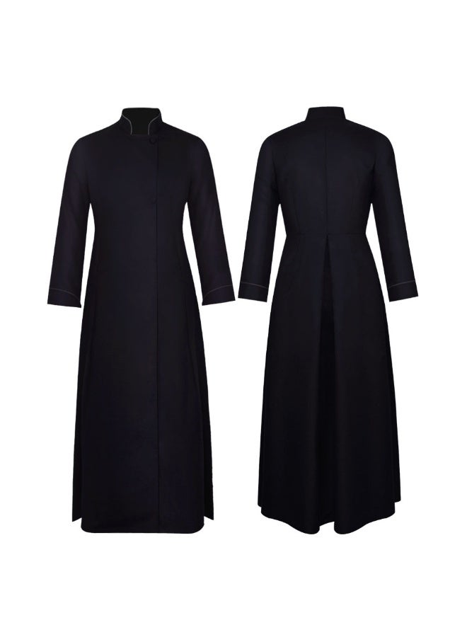 NIBEMINENT Halloween Priest and Godfather cosplay Costume, Medieval 4-color priest role-playing cosplay costume - Image 1