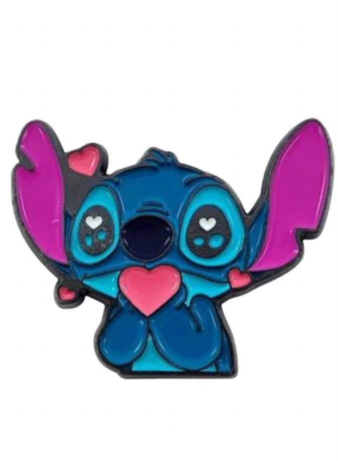 STITCH Iron Stitch Heart Mobile Sticker