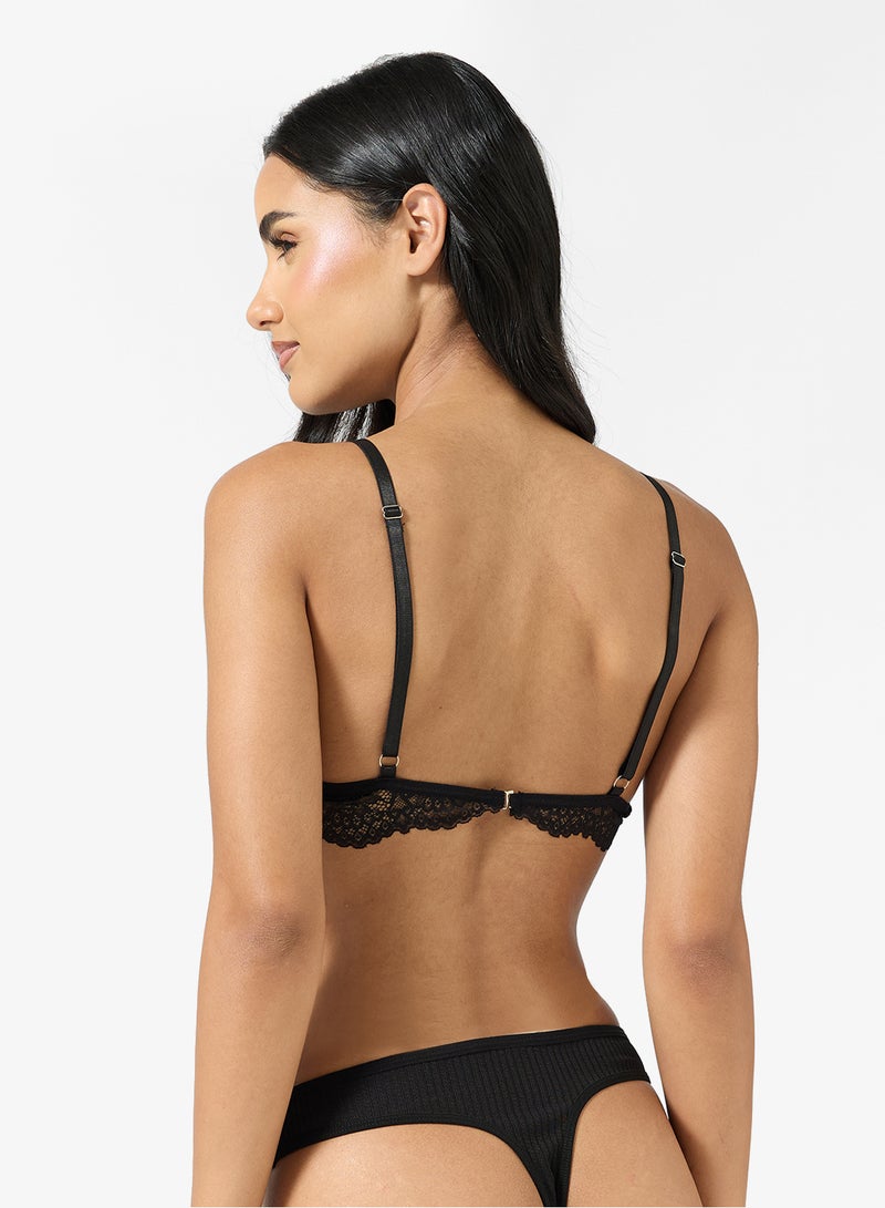 ELLA Lace Bra & Thong Set - Image 4