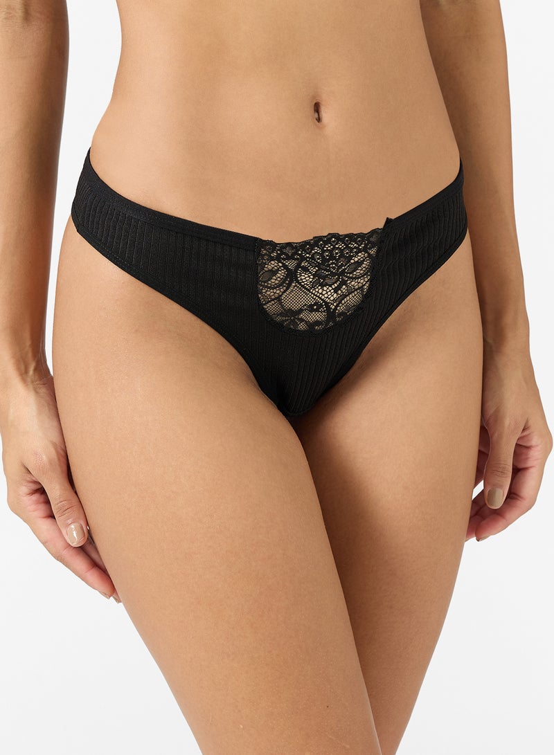 ELLA Lace Bra & Thong Set - Image 3