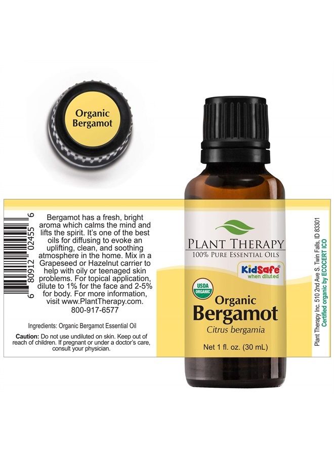 Plant Therapy Organic Bergamot Essential Oil 30 mL (1 oz) 100% Pure, Undiluted, Therapeutic Grade - Image 5