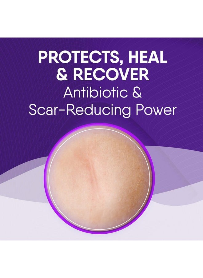 CICATRICURE Skin Recovery Kit: Advanced Scar Gel & Open Wound Care Antibiotic Ointment, Reduces Stretch Marks, Surgical & Acne Scars, Treats Cuts & Burns, 1 Oz Each - For Adults & Kids  - Image 5