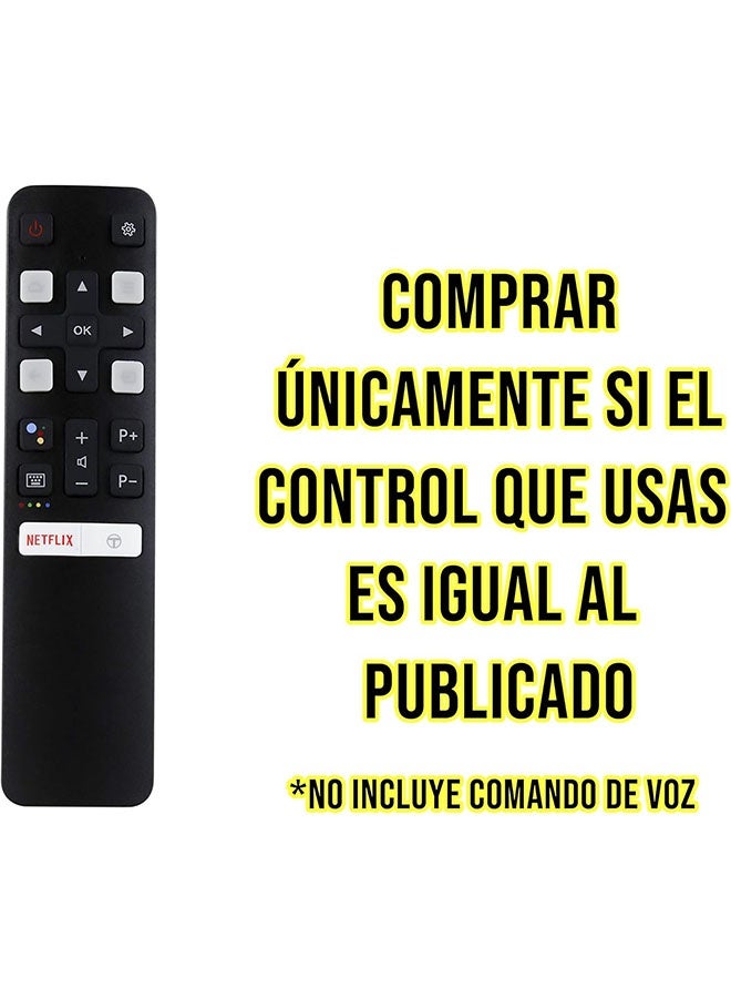 TCL RC802V Smart TV Replacement Remote Control for All TCL Android 4K UHD Smart TV Without Voice Command - Image 5