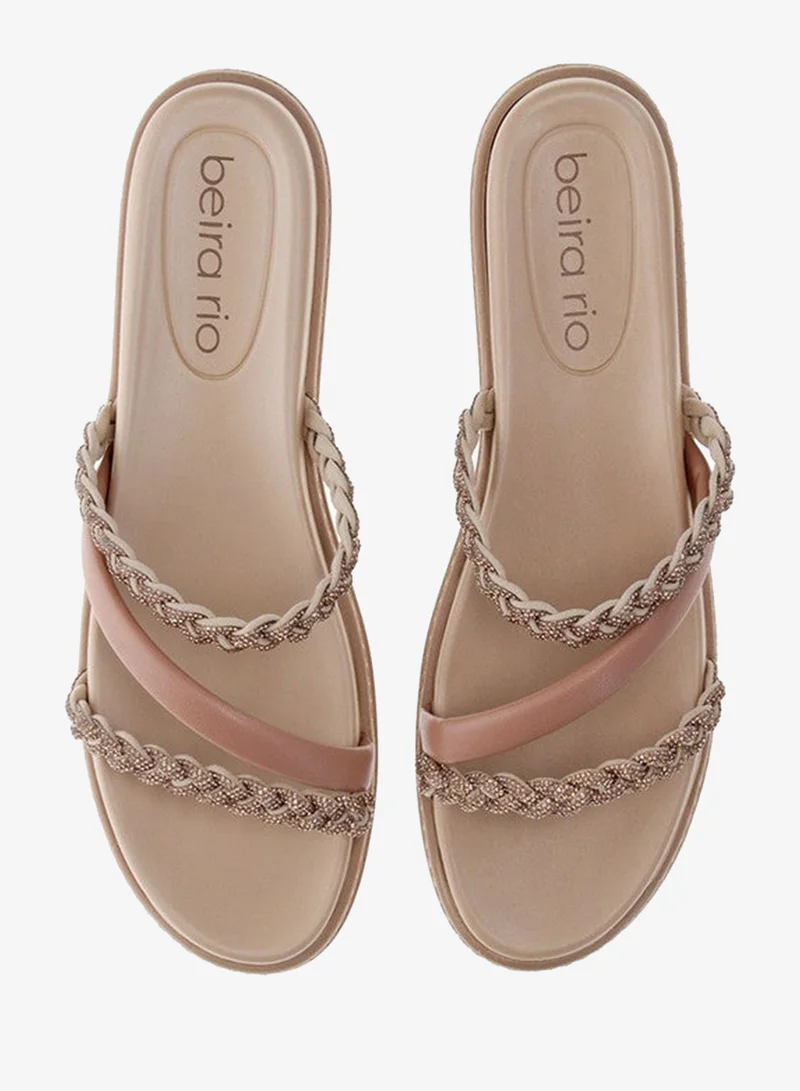 Beira Rio  BEIRA RIO Flat Sandals For Ladies for Women | Best Price UAE