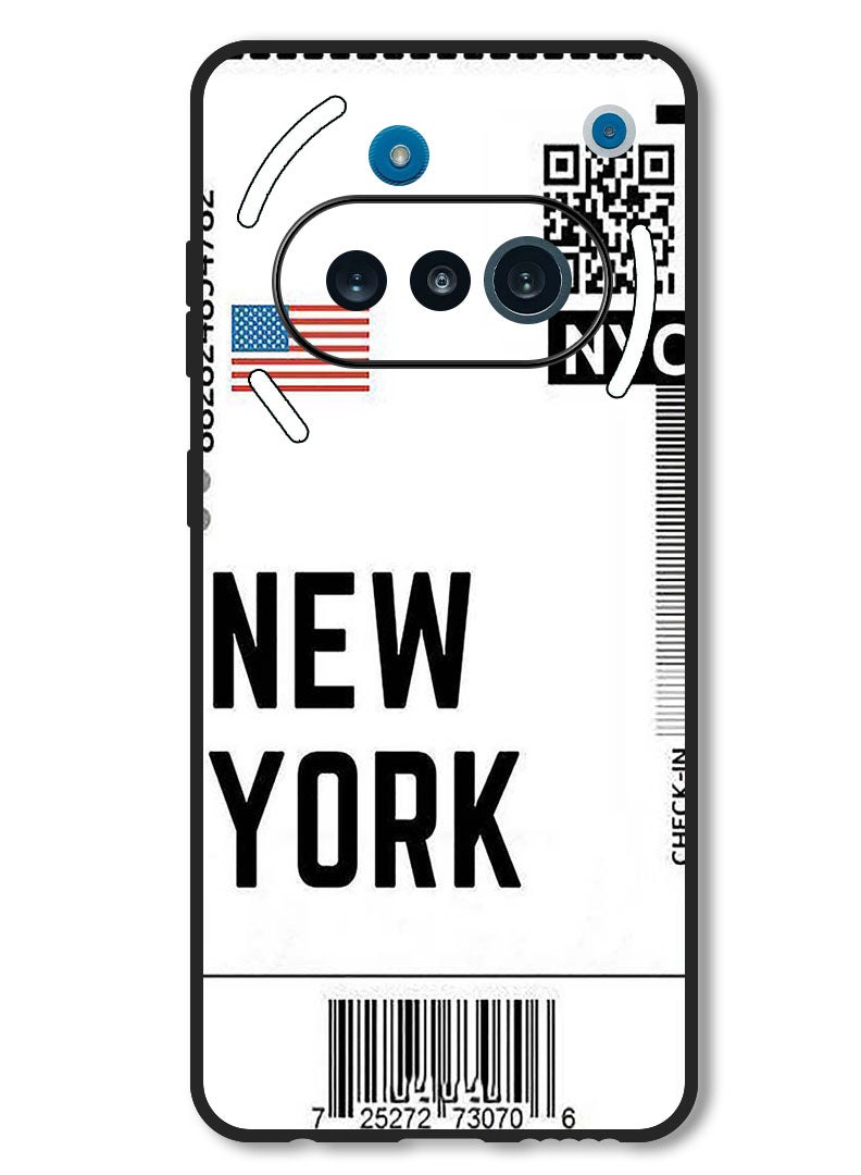 Theodor Case Compatible with Nothing Phone 3a Protection Shockproof Bumper Cover NYC - Image 1