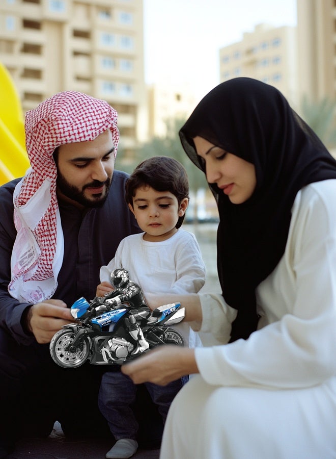 2.4G motorcycle, off-road vehicle, stunt climbing remote control car, drift 4WD remote control car, children's model toy car - Image 4