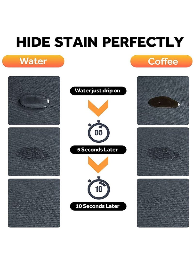 Hi homey 2-Piece Super absorbent soft non-slip quick drying Kitchen Floor Mat Set - Image 2