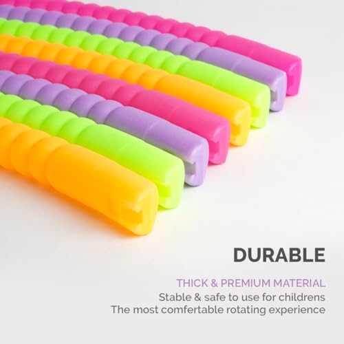 TOYZTREND Ratna's Classic Hula Hoop Consists of 8 Inter-Lockable Pieces (Multicolour) - Image 4