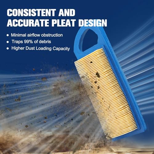 Powtol GY20573 Air Filter for John DeerLA115 LA105 L100 Z225 LA110 115 L108 LA100 105 L105 108 L107 Lawn Tractor with AM125424 Oil Filter - Image 5