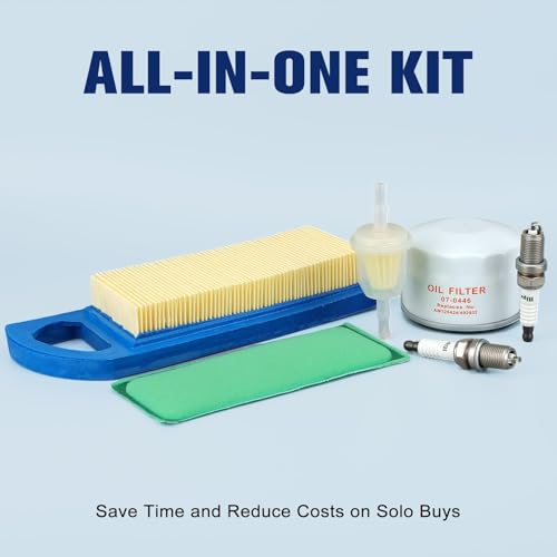 Powtol GY20573 Air Filter for John DeerLA115 LA105 L100 Z225 LA110 115 L108 LA100 105 L105 108 L107 Lawn Tractor with AM125424 Oil Filter - Image 4