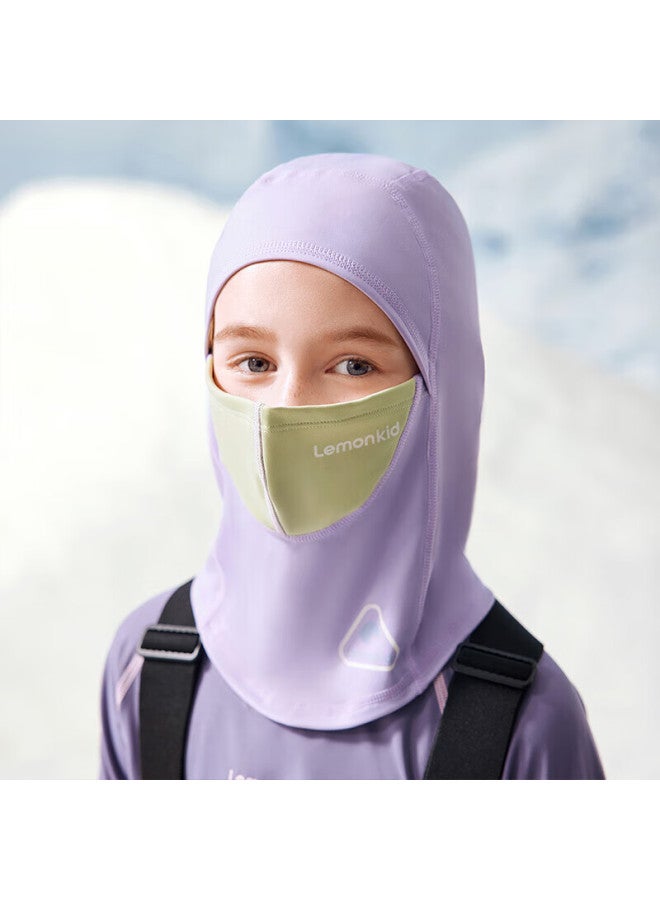 Lemonkid Lemon Baby Kids Ski Face Mask Protective Headgear Winter Warm Windproof Quick-dry Outdoor Gear Pink Grapefruit Purple - Image 1
