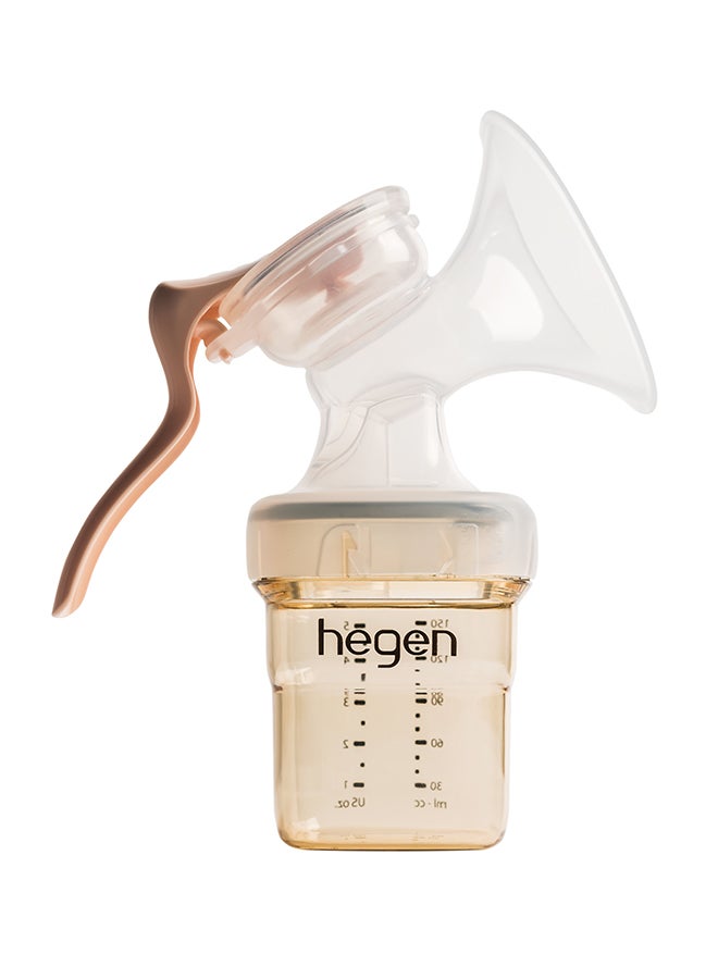 هيجين مضخة ثدي يدوية ناعمة مربعة مستديرة - Image 1