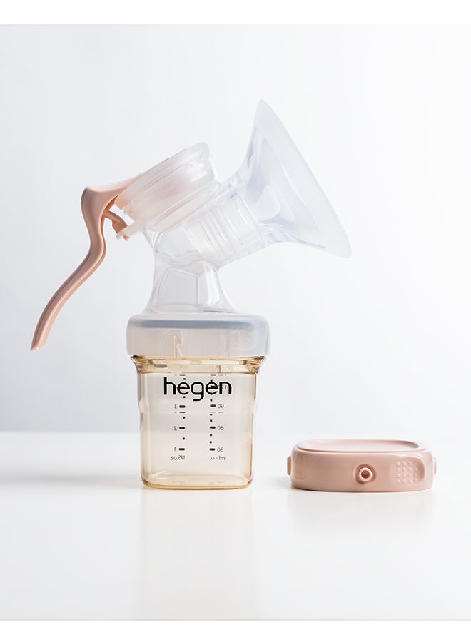 هيجين مضخة ثدي يدوية ناعمة مربعة مستديرة - Image 4