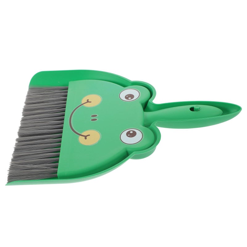 Mini Desktop Broom and Dustpan Set Portable Handheld Sweeper for Table Car Home and Pet Cleaning 1pc - Image 2