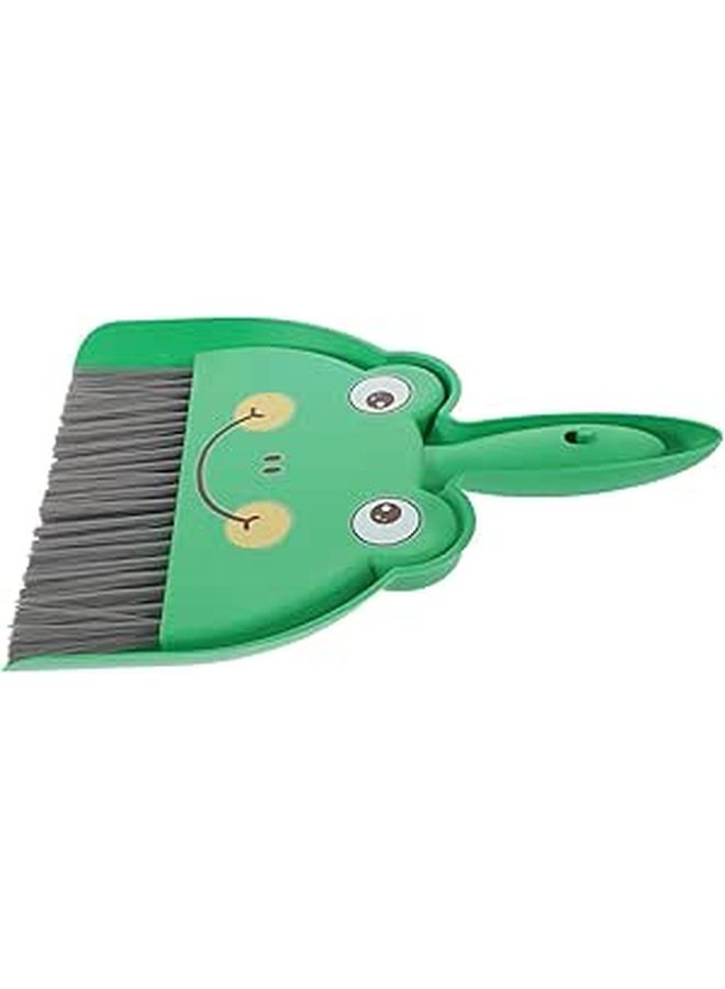 Mini Desktop Broom and Dustpan Set Portable Handheld Sweeper for Table Car Home and Pet Cleaning 1pc - Image 1