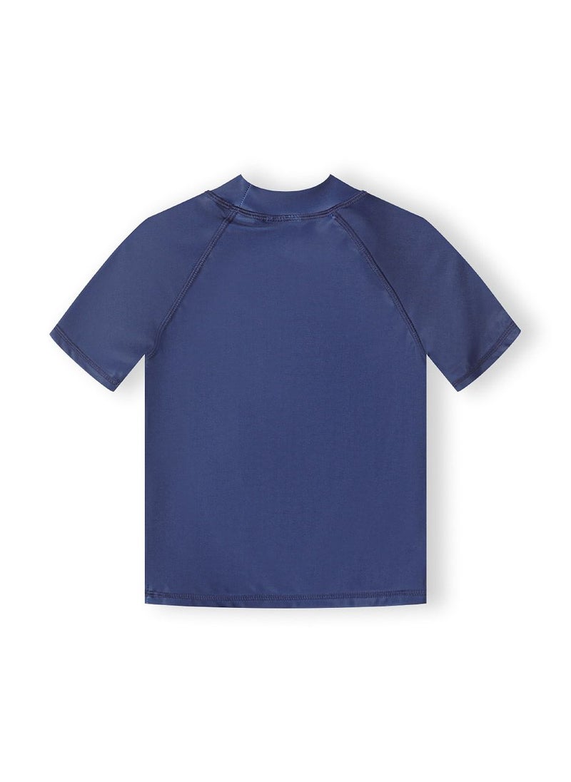 MINOTI 2-Piece Kids' Swim Set with Rashguard Top and Swim Shorts - Image 4
