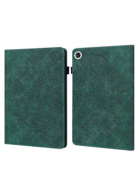 Case For Huawei Mediapad Enjoy Tablet 2 10.1 Peacock Embossed Pattern TPU + PU Horizontal Flip Leather Case with Holder & Card Slots & Wallet & Sleep / Wake-up Function