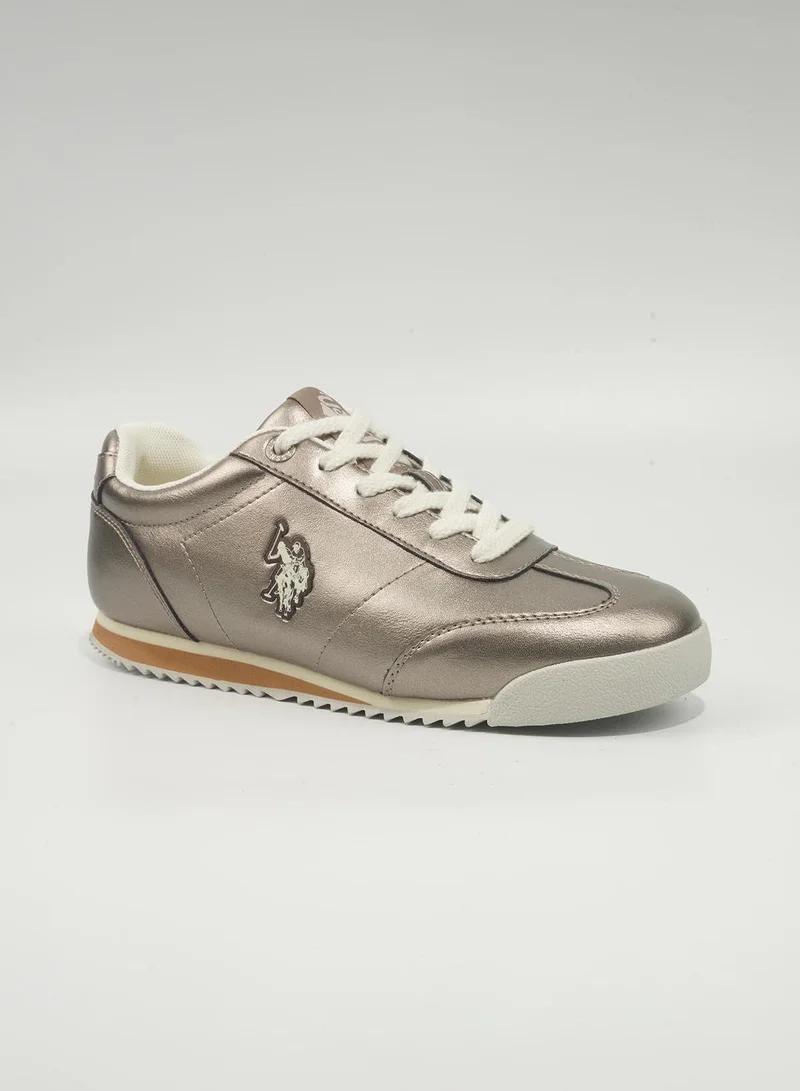 يو اس بولو اسن Camp Pu Women's Casual Shoes - Platin