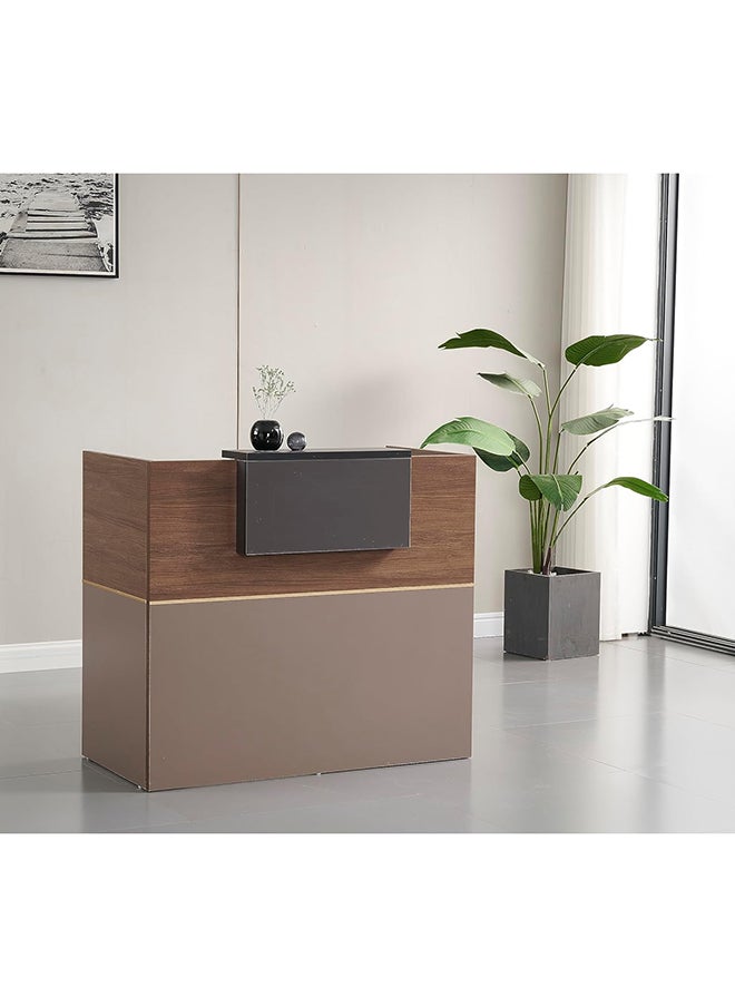 MAF furniture Reception Desk For Front Office Desk, Premium Quality Office Reception Desk-Maf-1405-140Cm  - Image 1