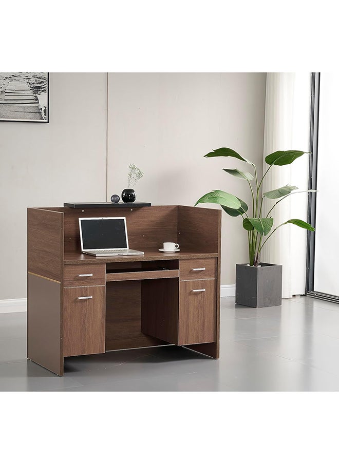 MAF furniture Reception Desk For Front Office Desk, Premium Quality Office Reception Desk-Maf-1405-140Cm  - Image 2