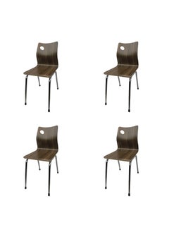 Jilphar Furniture Stackable Lightweight Restaurant Chair -1238A set of 4pcs